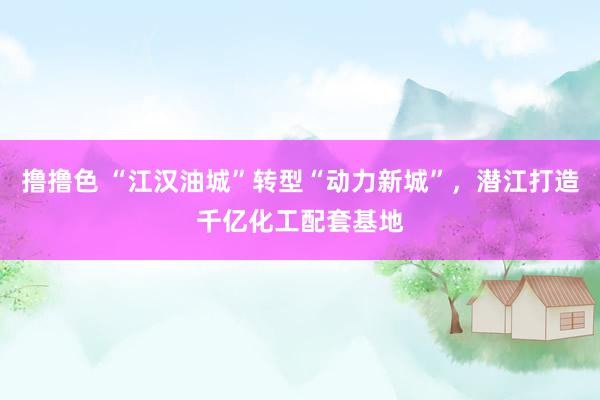   撸撸色 “江汉油城”转型“动力新城”，潜江打造千亿化工配套基地