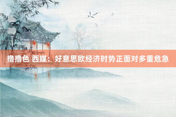   撸撸色 西媒：好意思欧经济时势正面对多重危急