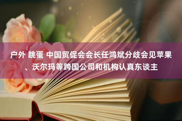   户外 跳蛋 中国贸促会会长任鸿斌分歧会见苹果、沃尔玛等跨国公司和机构认真东谈主