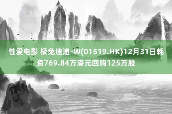   性爱电影 极兔速递-W(01519.HK)12月31日耗资769.84万港元回购125万股