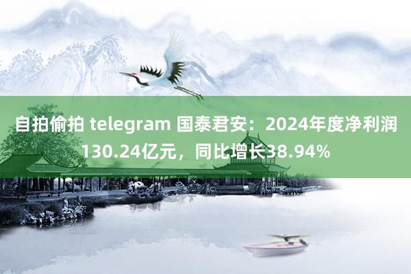   自拍偷拍 telegram 国泰君安：2024年度净利润130.24亿元，同比增长38.94%
