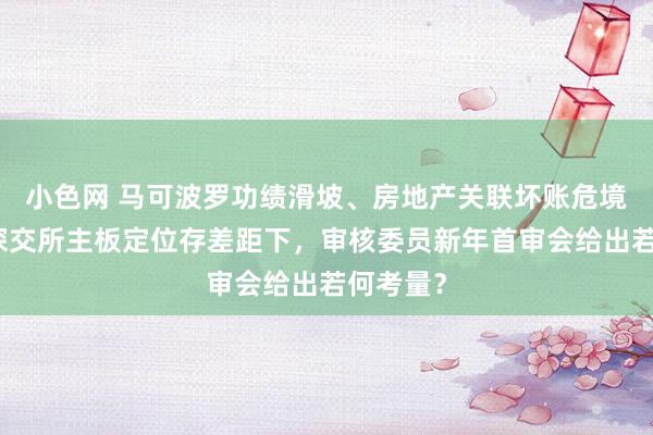   小色网 马可波罗功绩滑坡、房地产关联坏账危境，在与深交所主板定位存差距下，审核委员新年首审会给出若何考量？